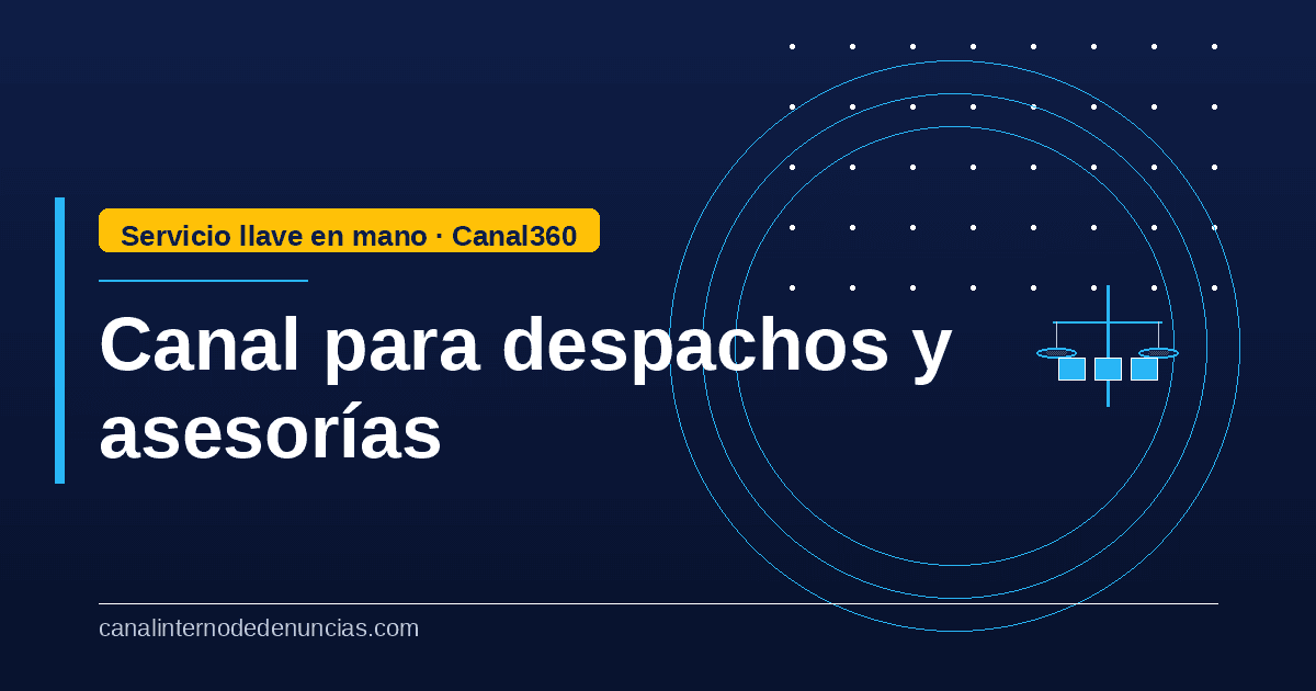 Canal de denuncias para despachos de abogados y asesorías: cómo ofrecerlo a tus clientes